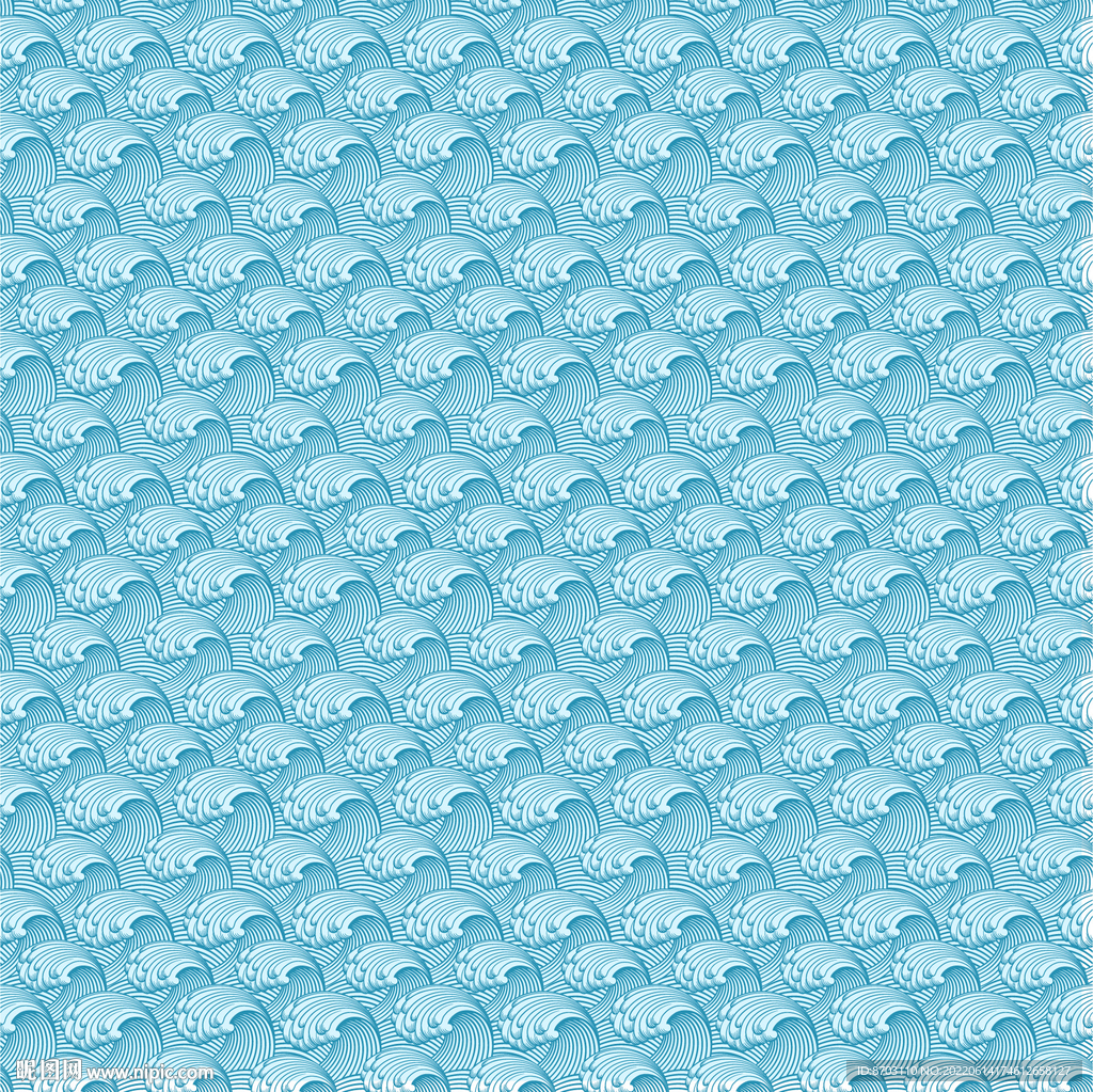 浪花 无缝贴图