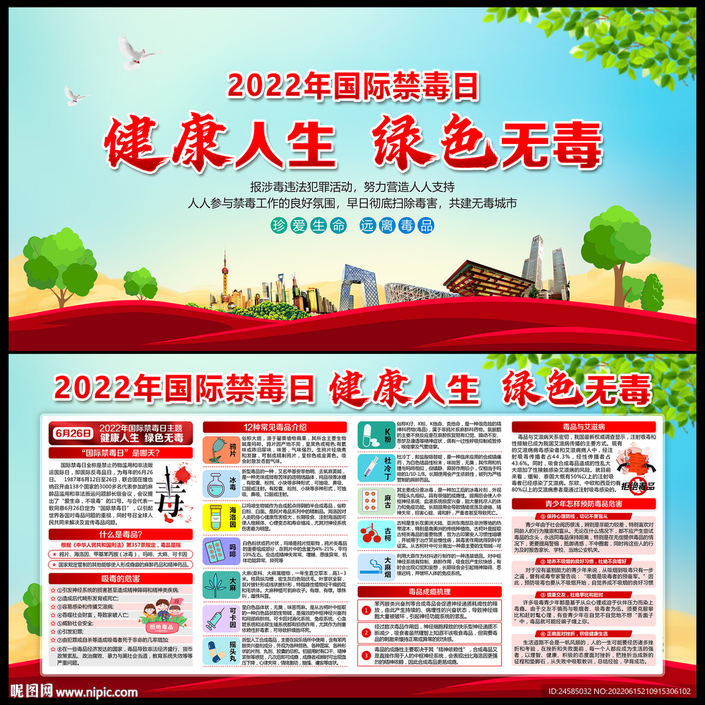 2022年禁毒日