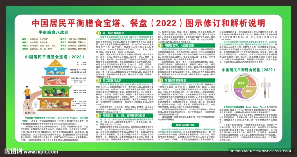 中国居民平衡膳食宝塔 餐盘解析