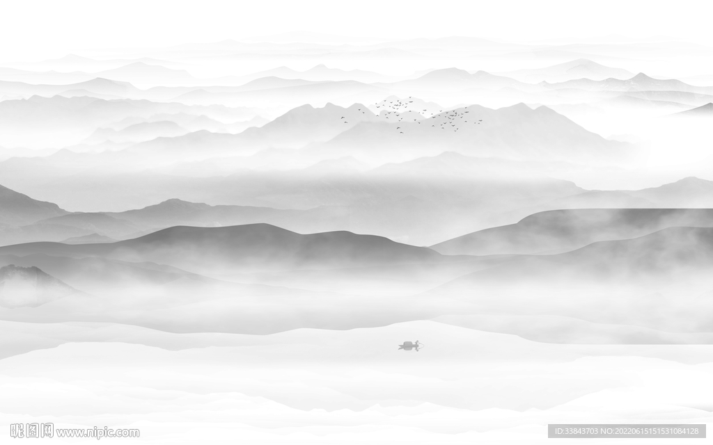 水墨画