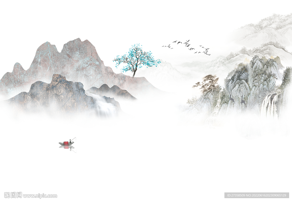 山水 