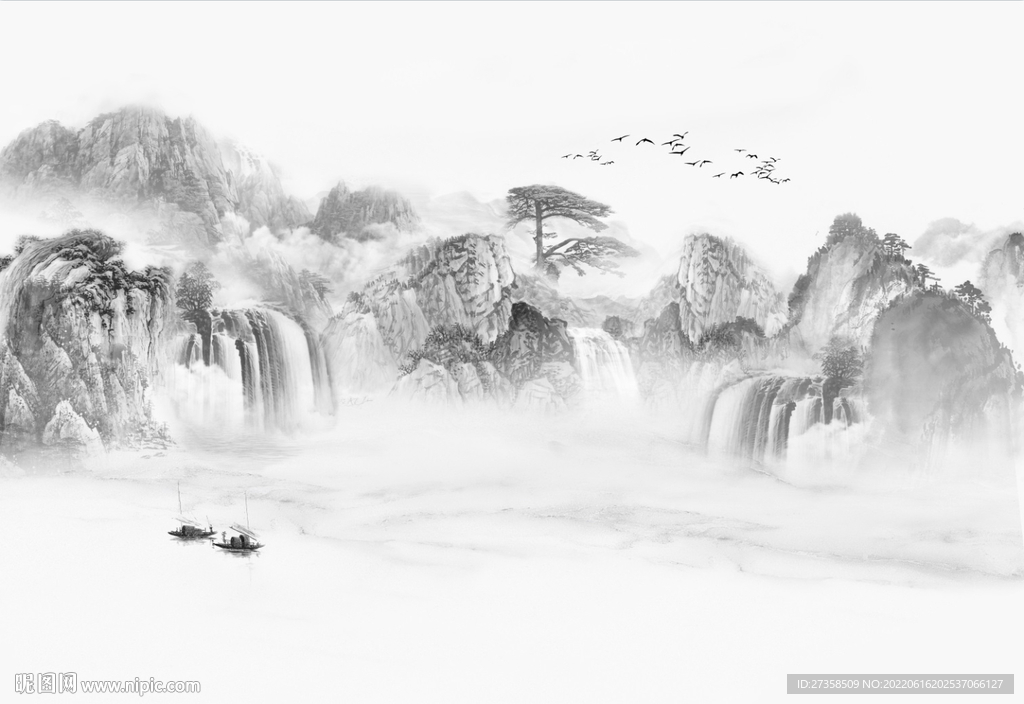 山水 