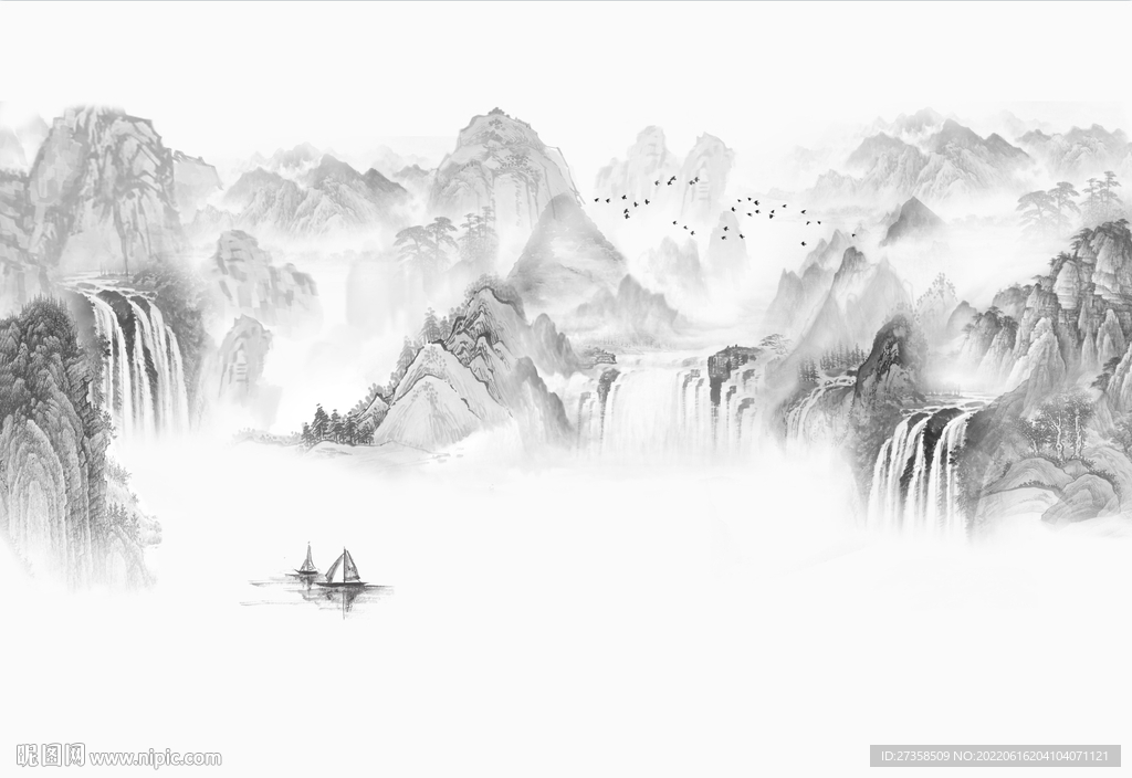 山水 