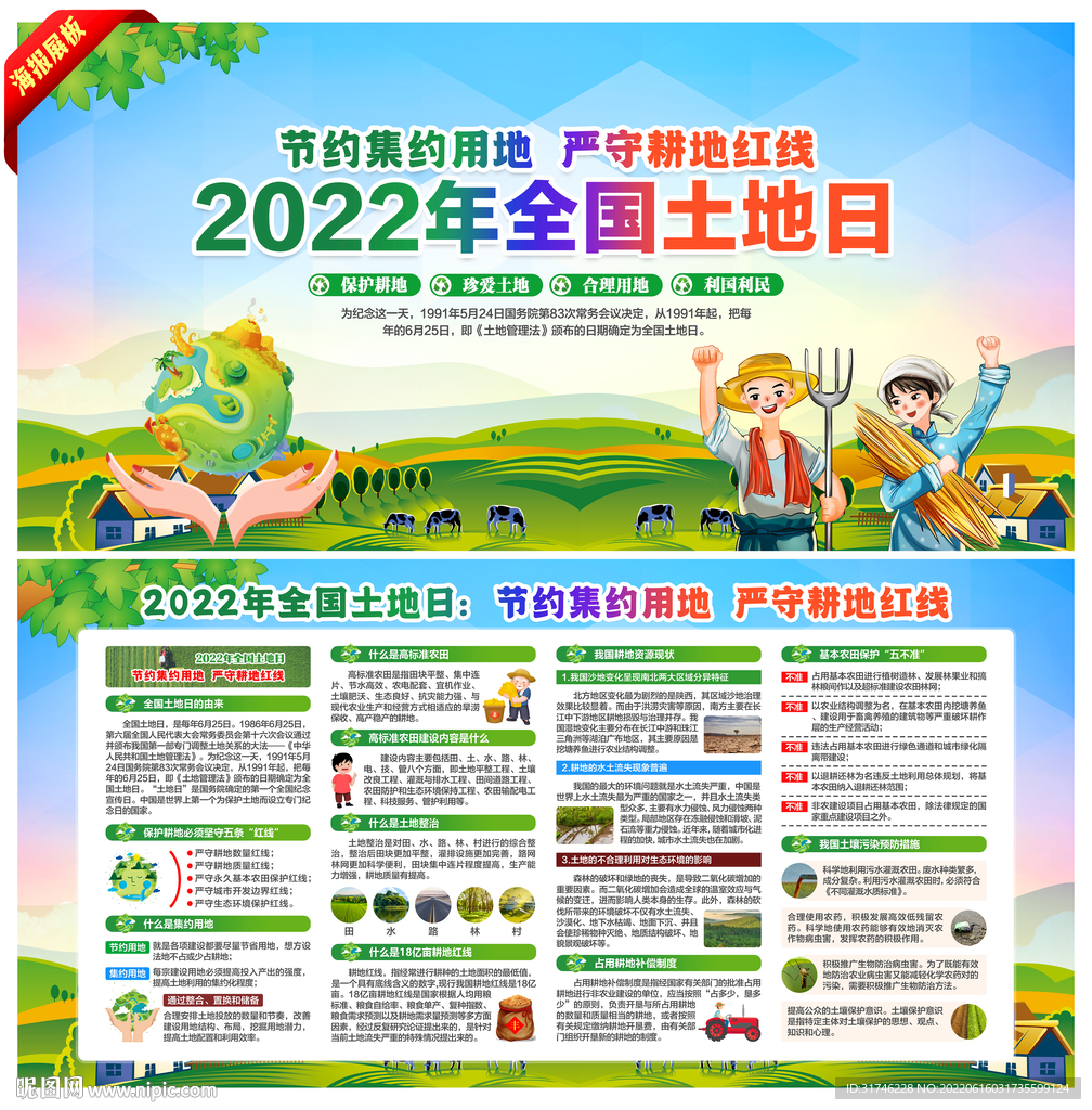 2022年全国土地日主题