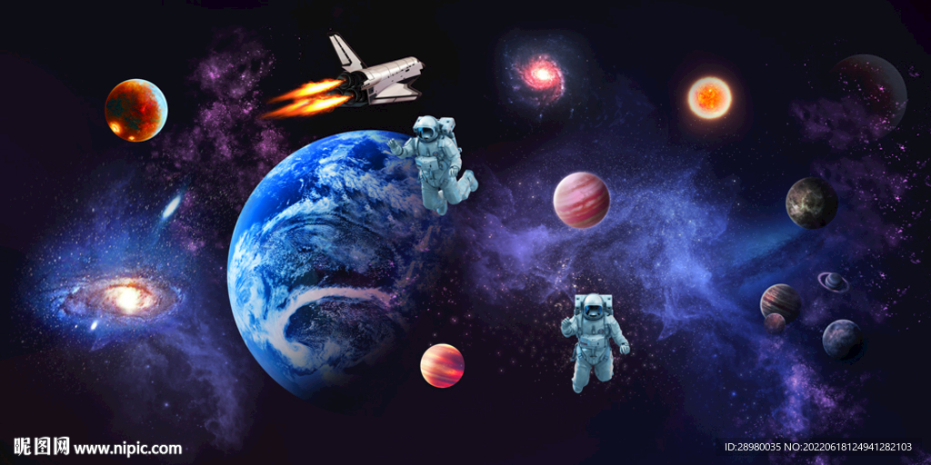 太空飞船宇航员