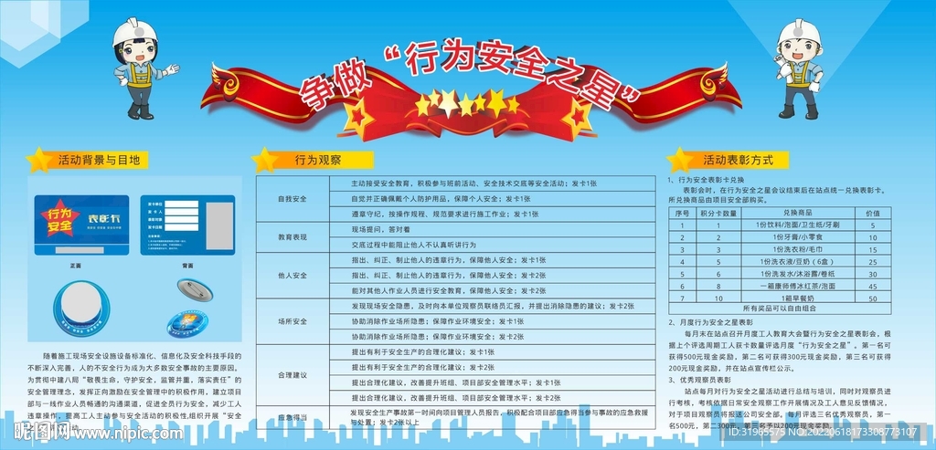行为安全之星