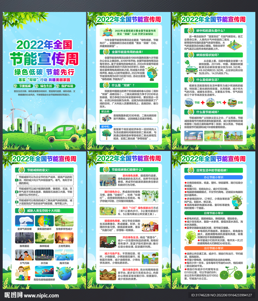 节能宣传周宣传展板