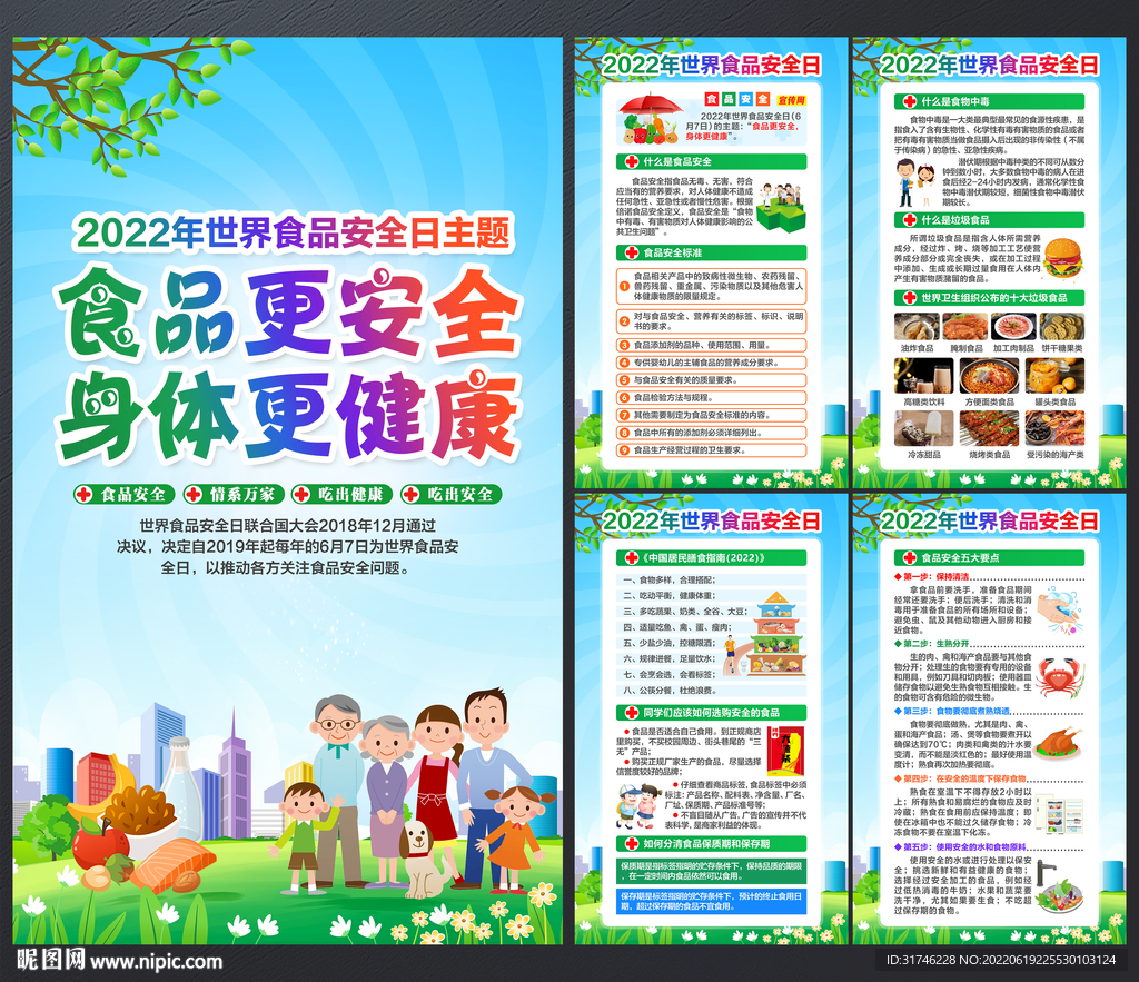 食品安全展板