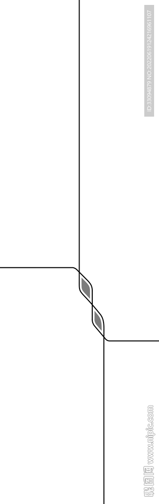 高清分层透明底平开门打印图