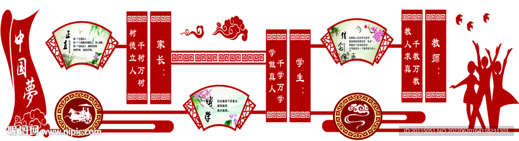 中国梦宣传栏