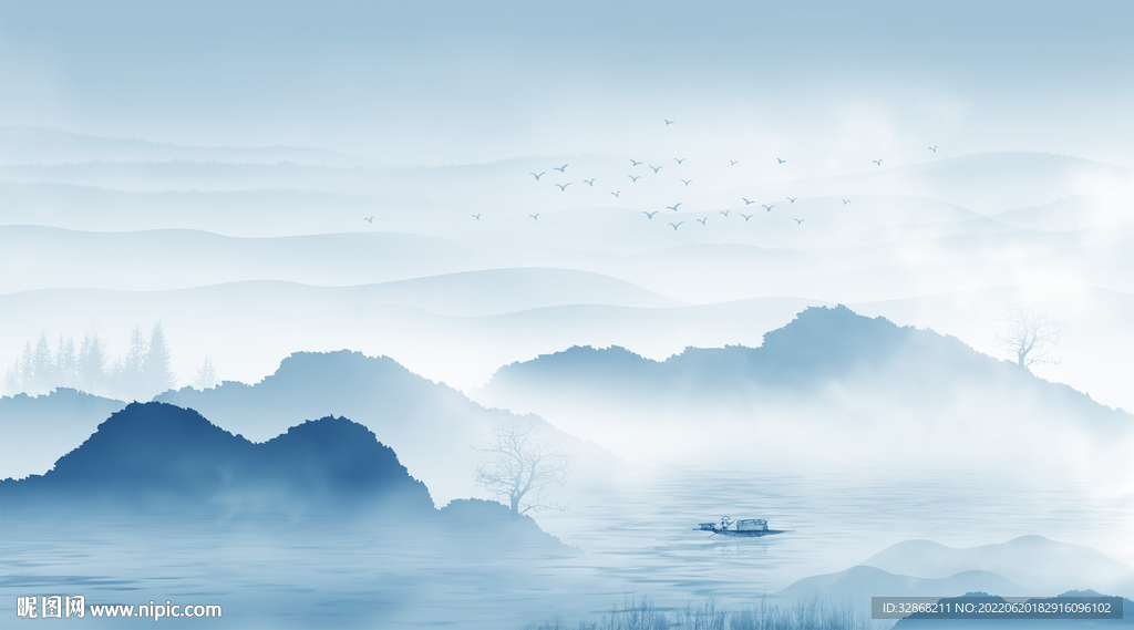 水墨山水