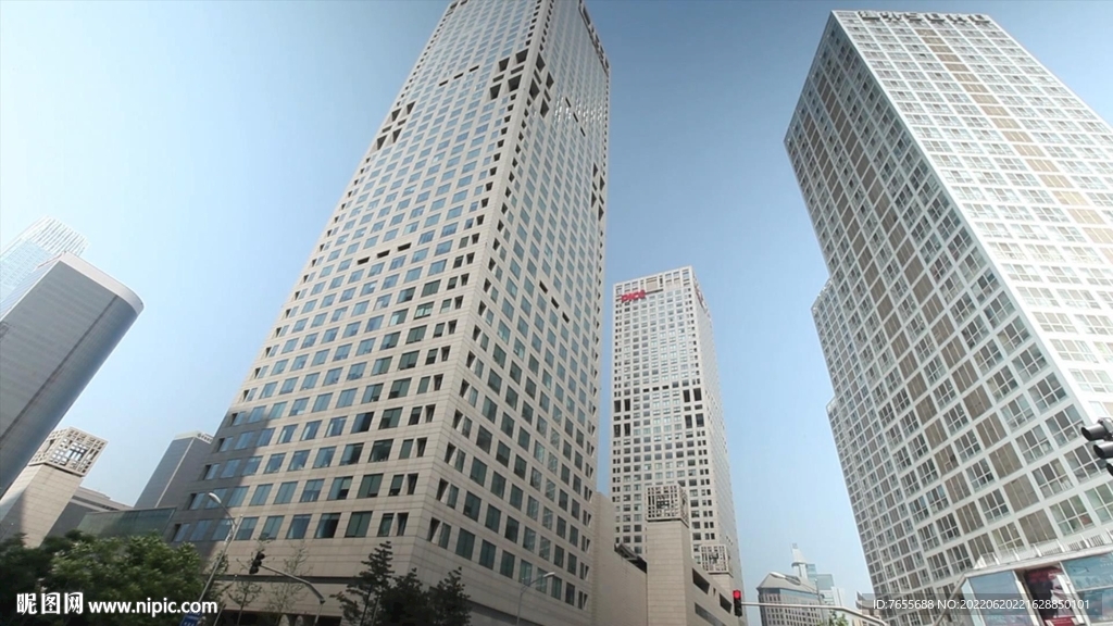 首都北京建外SOHO延时摄影