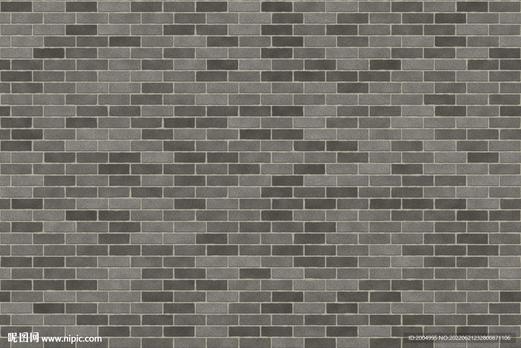 高清灰色砖墙