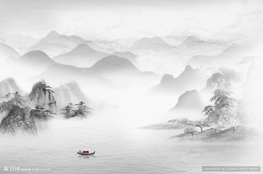 新中式背景墙