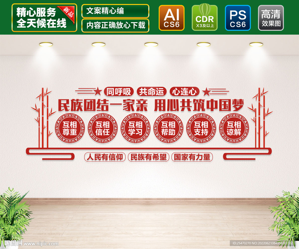 民族团结一家亲同心共筑中国梦