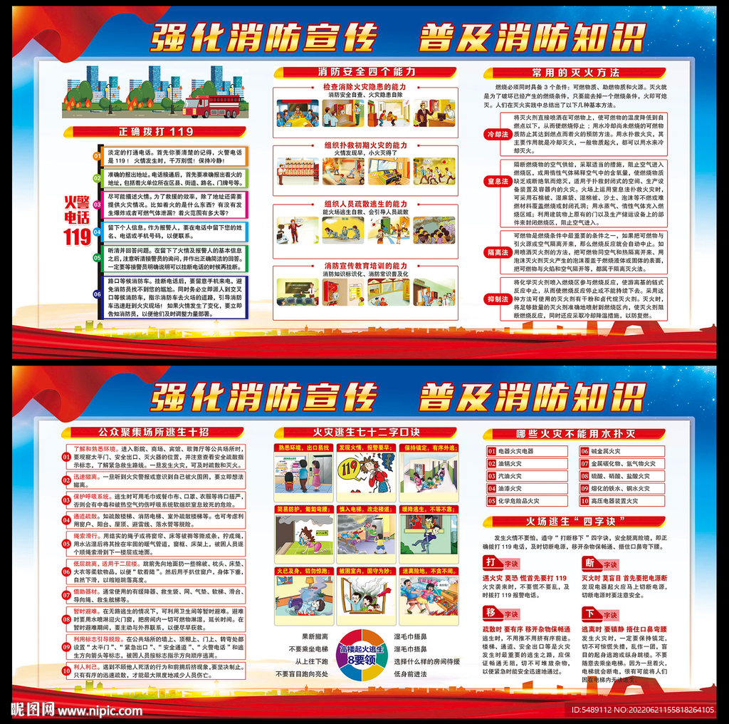 消防展板