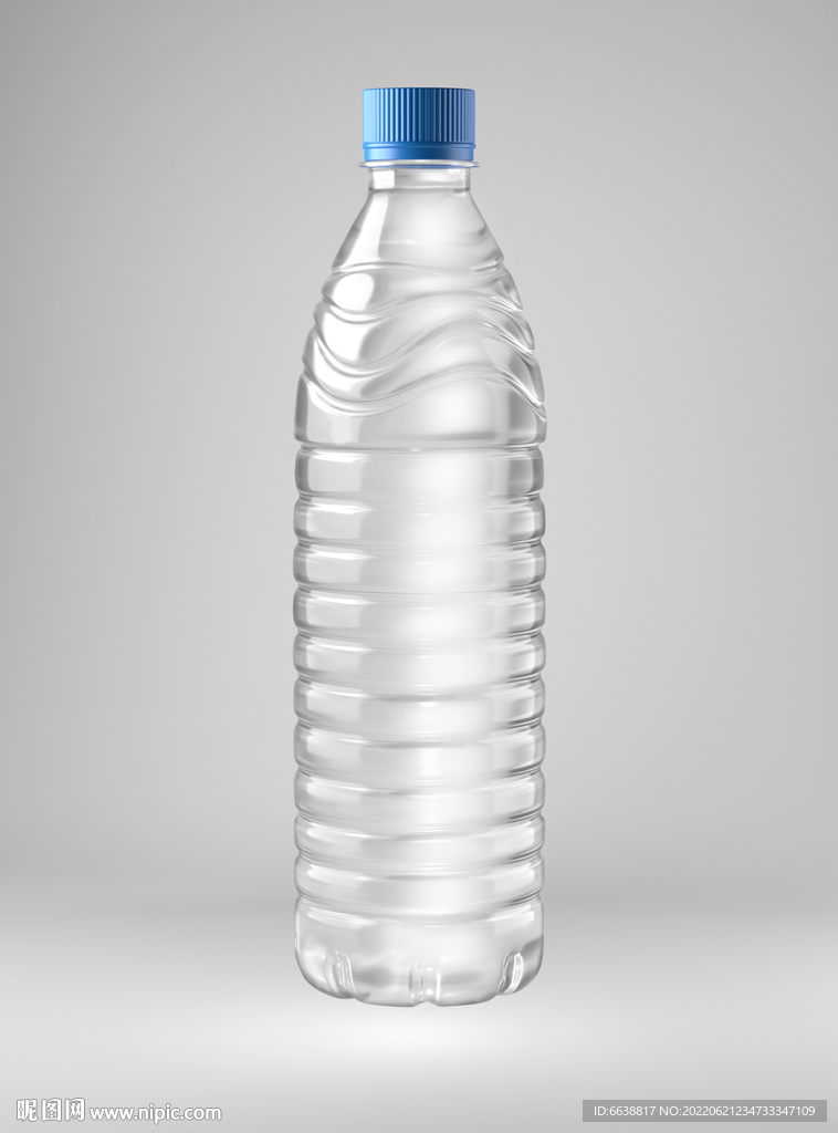 水瓶包装白模