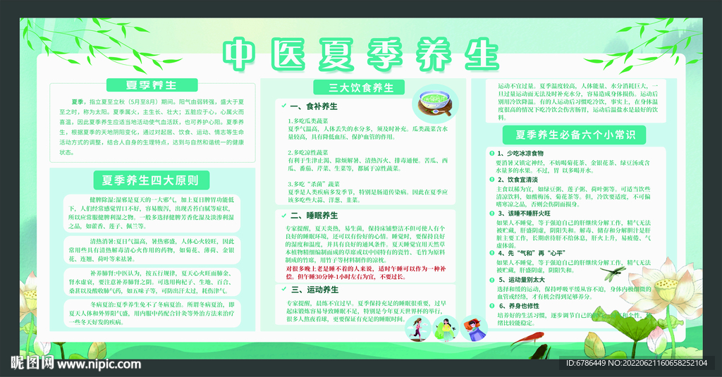 中医夏季养生 全民保健素养