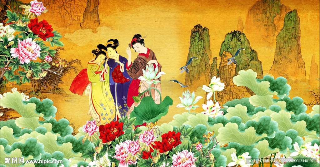 古代美人图