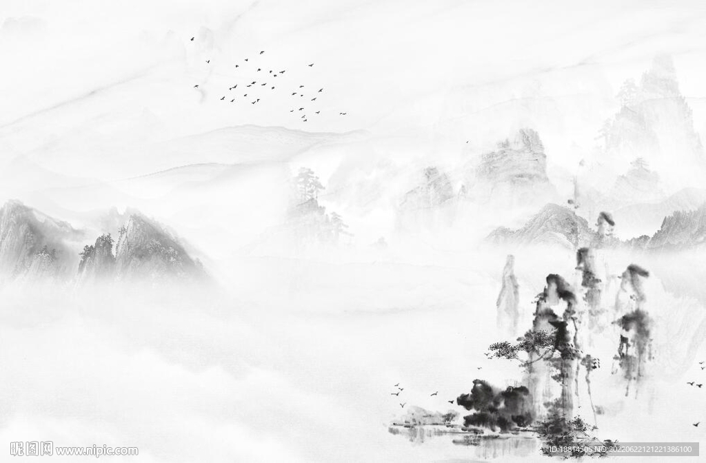 简约现代背景墙