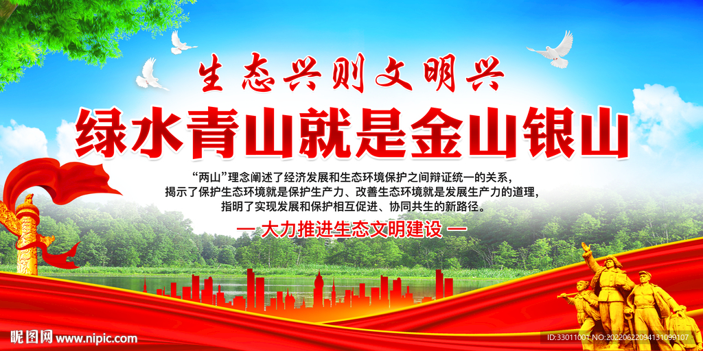 绿水青山就是金山银山