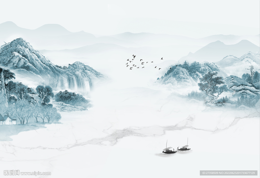 山水 