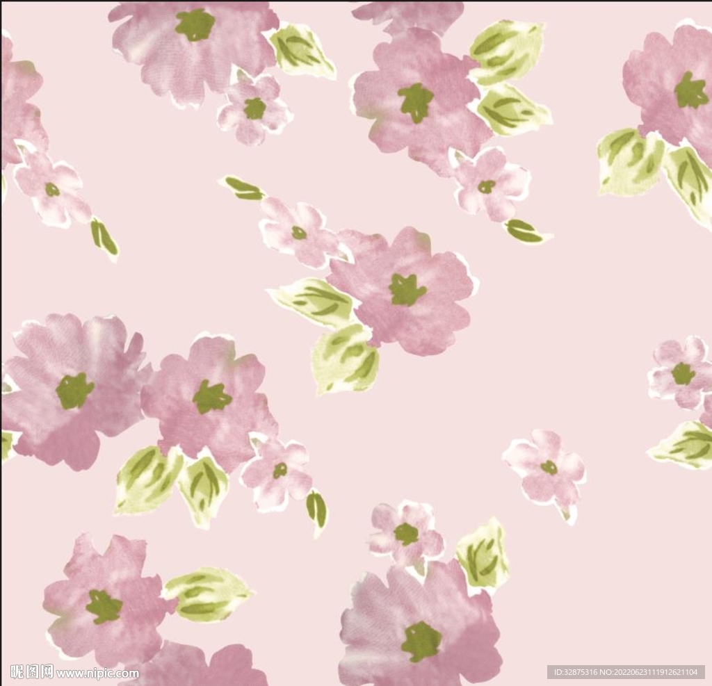 手绘花