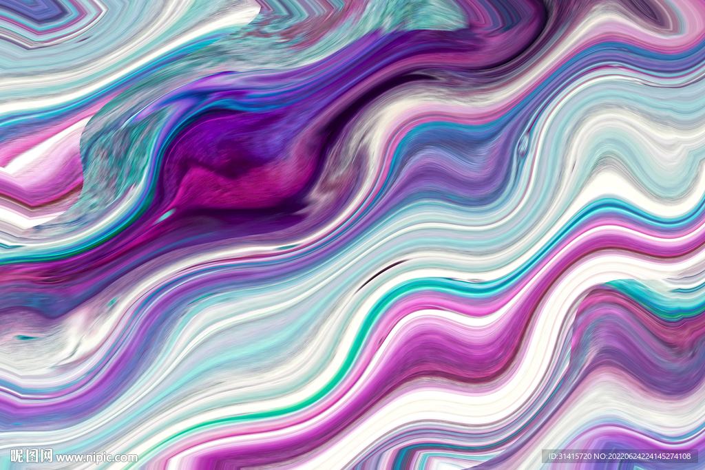 彩色大理石纹理