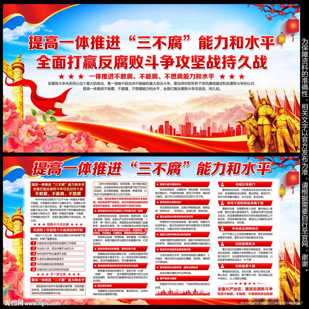 一体推进三不腐能力