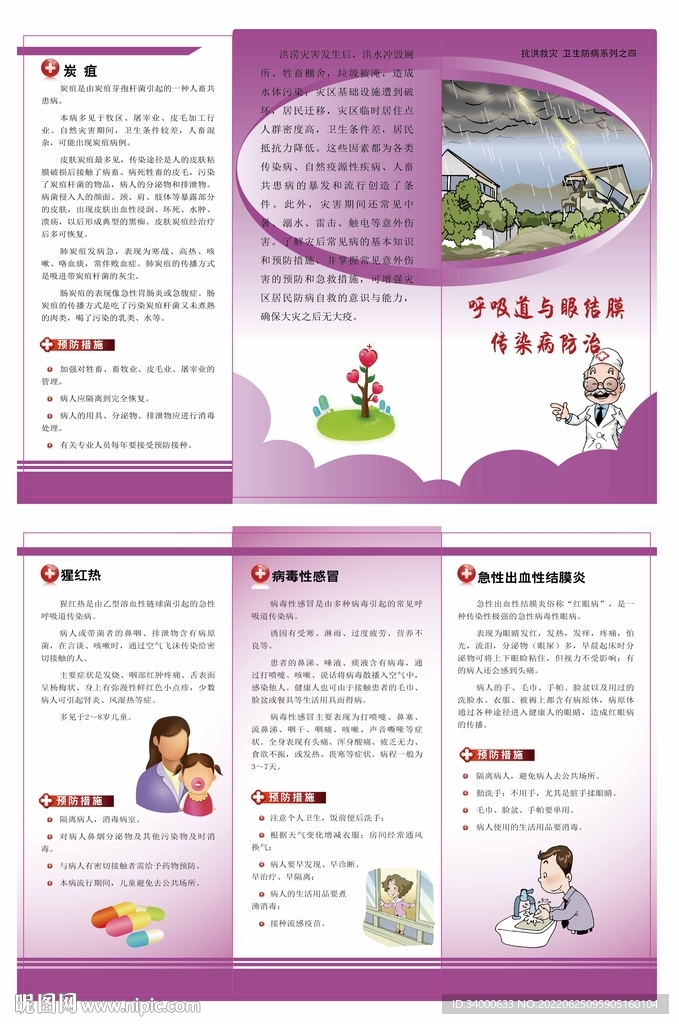 呼吸道与眼结膜传染防治抗洪