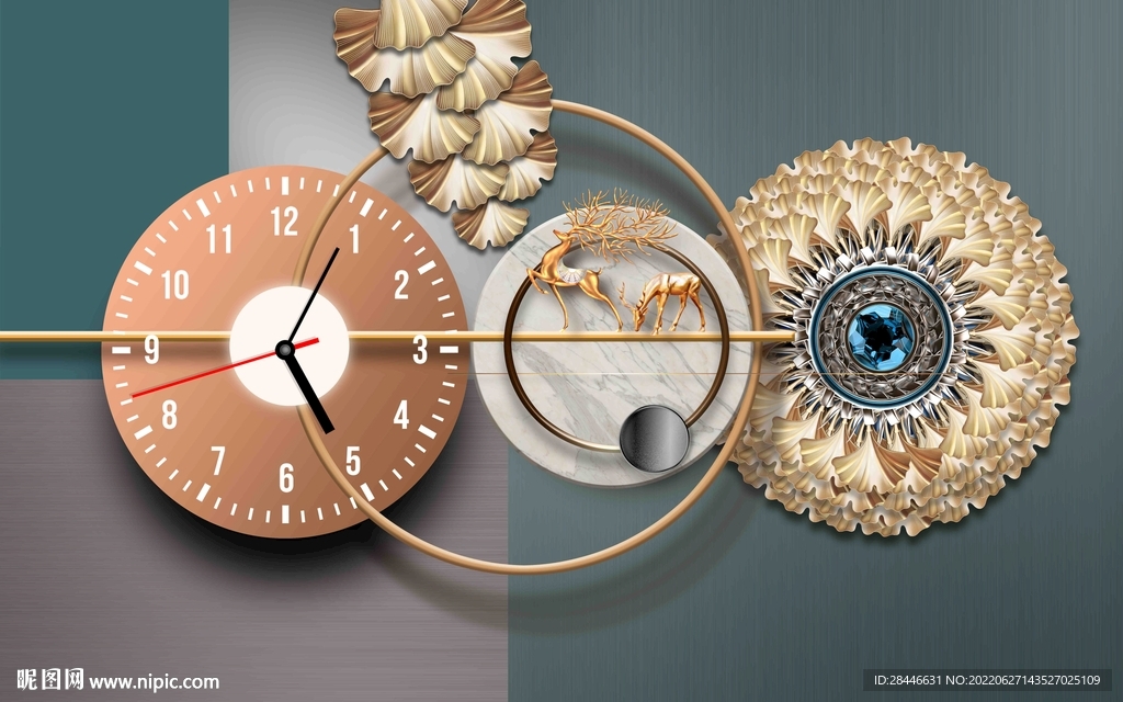 现代简约背景墙