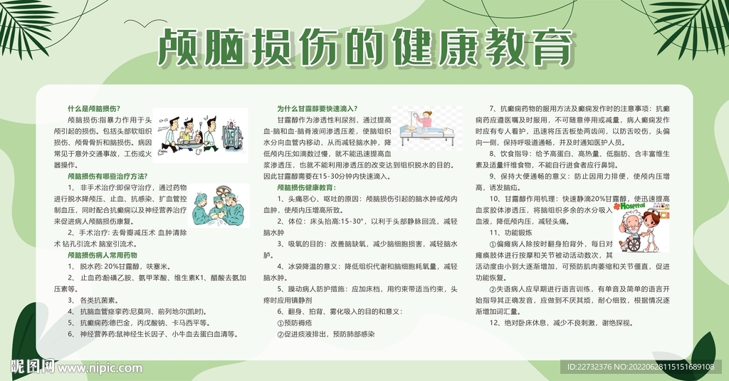 颅脑损伤健康教育