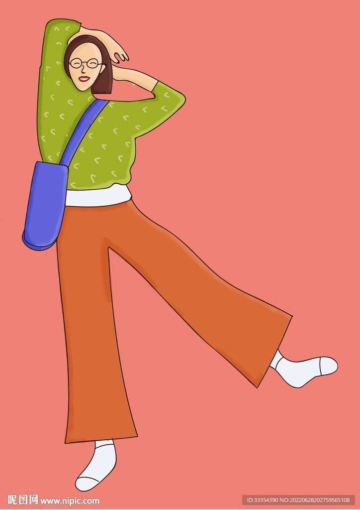 爱笑的美女