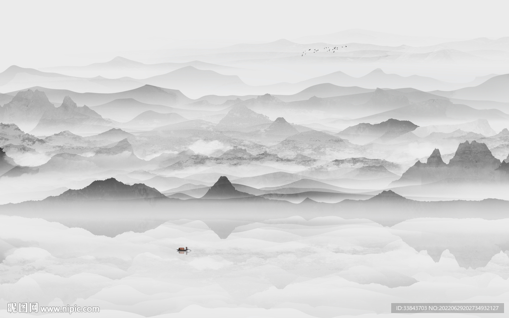 水墨山水