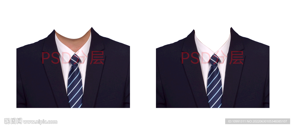 男人西装psd