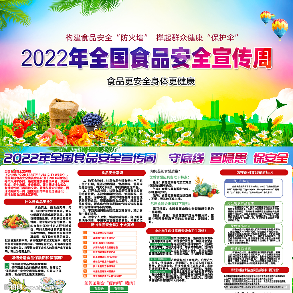食品安全海报