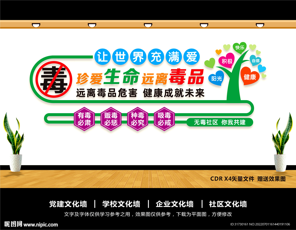 禁毒展板