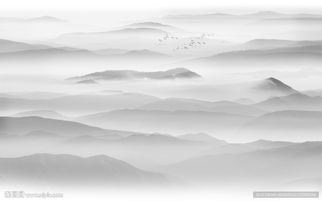 意境山水画