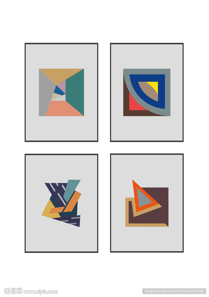几何装饰画