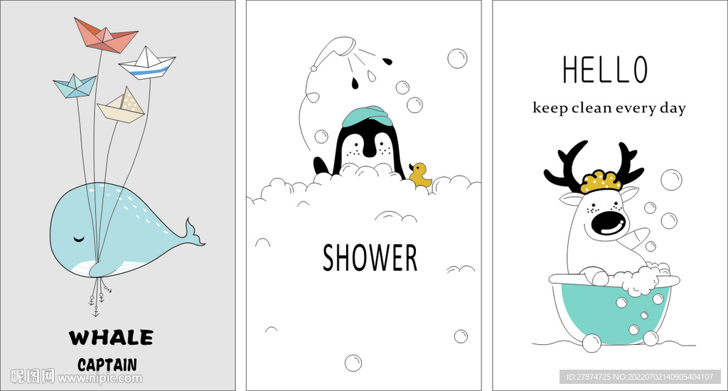 卡通矢量素材图