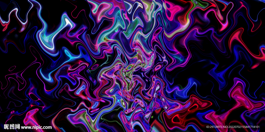 抽像绚丽舞台酒吧背景