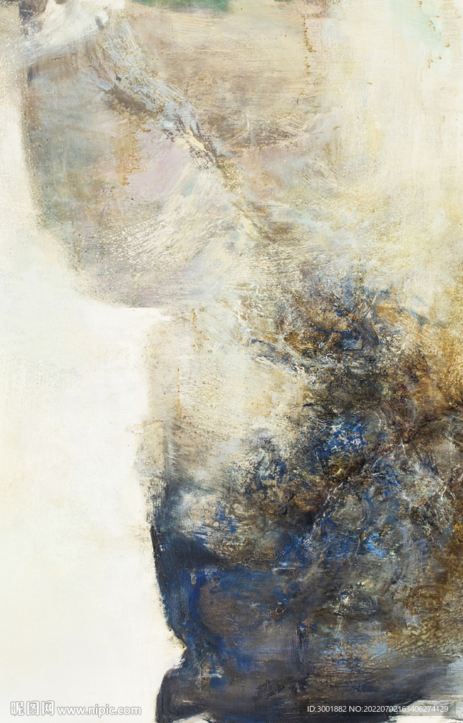轻奢装饰画 抽象油画