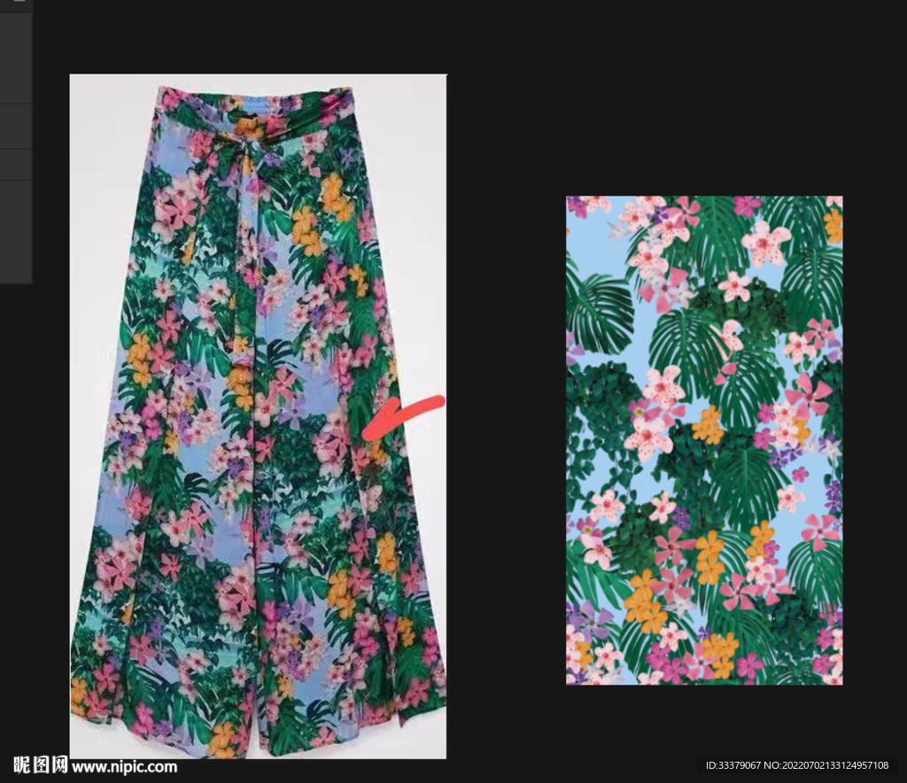 热带叶子花