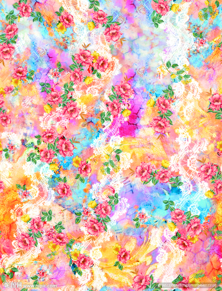 大牌印花