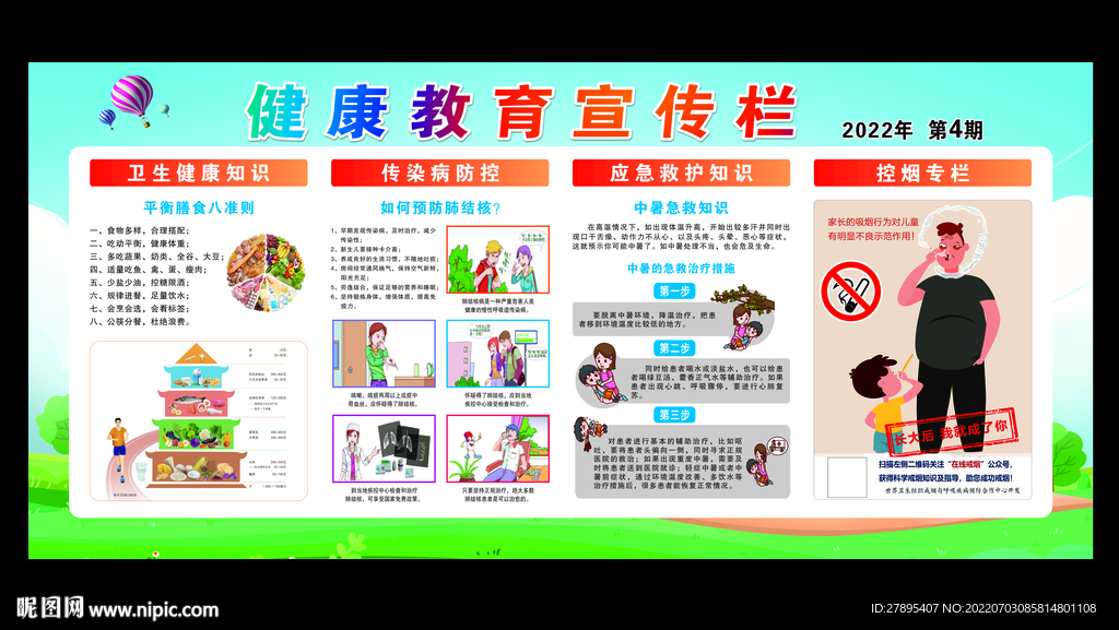 健康教育宣传栏 第四期