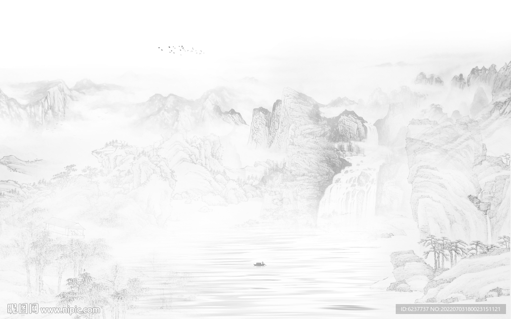水墨画