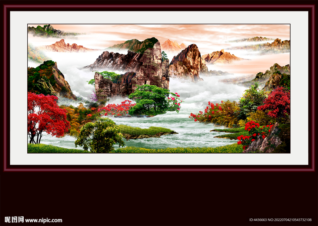 国画山水