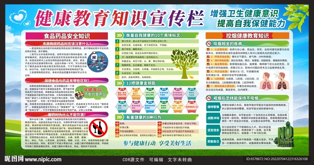 健康教育宣传栏