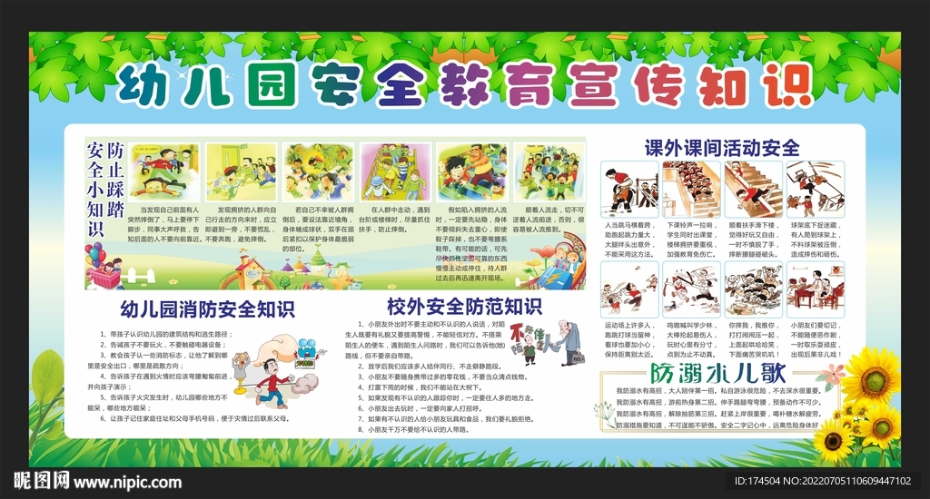 幼儿园安全教育宣传知识
