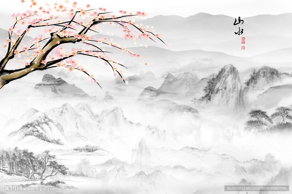 中式海报